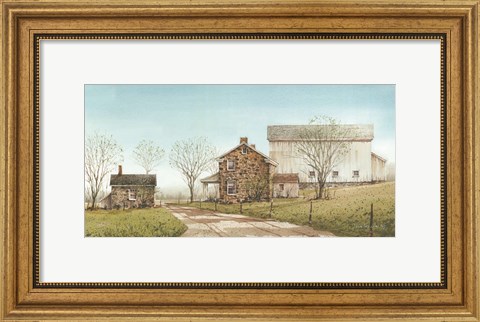 Framed Country Morning Print