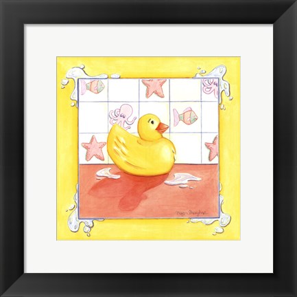 Framed Rubber Duck (D) I Print