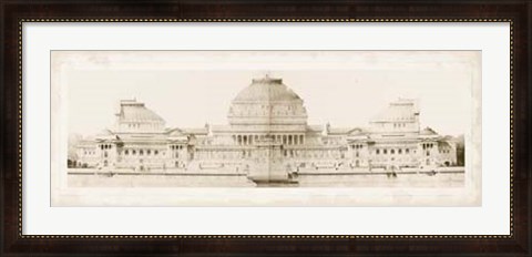 Framed Les Grand Prix de Rome I Print