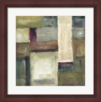 Framed Trace Echoes III Print