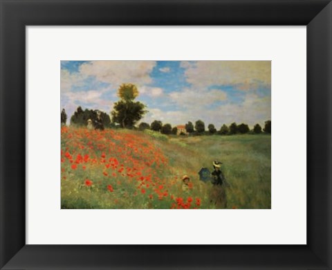 Framed Wild Poppies Print