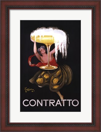 Framed Contratto Print