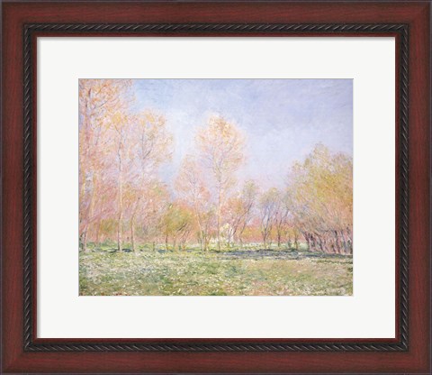 Framed Spring in Giverny Print