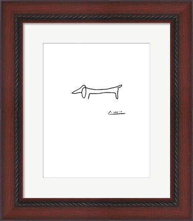 Framed Dog Print