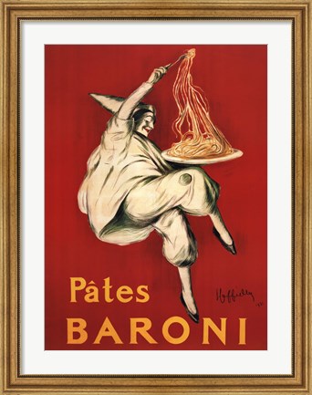 Framed Pates Baroni, 1921 Print