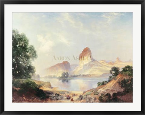 Framed Indian Paradise Print