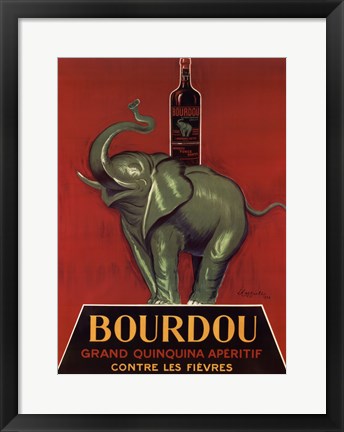 Framed Bourdou Print