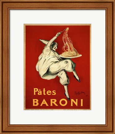 Framed Pates Baroni, 1921 Print