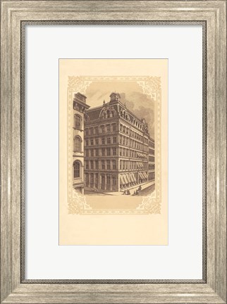 Framed Bdwy Cedar Print