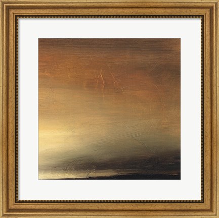 Framed Abstract Horizon VII Print