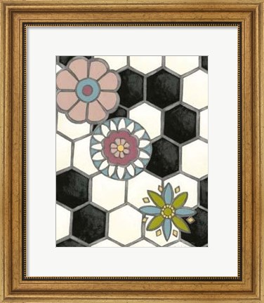 Framed Tileworks IV Print