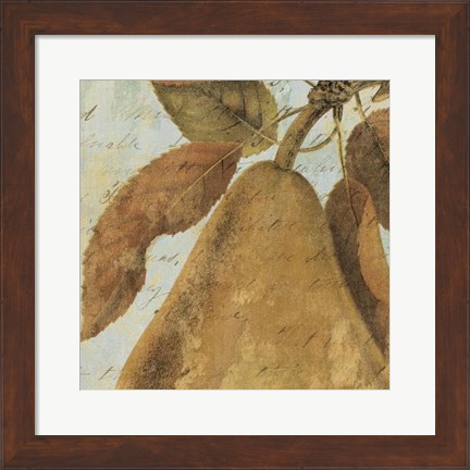 Framed Joli Fruit II Print