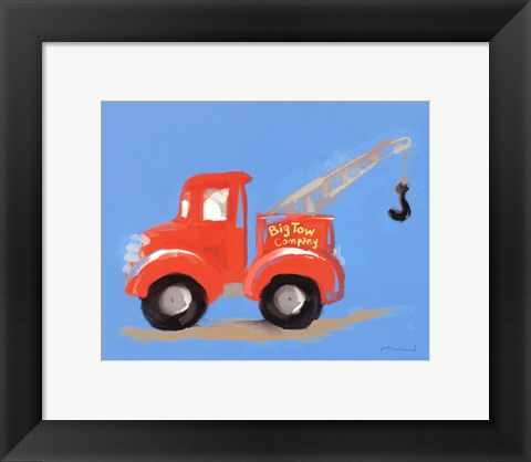 Framed Big Tow Company Print