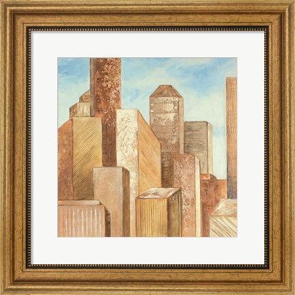 Framed Urban Archaeologist II Print