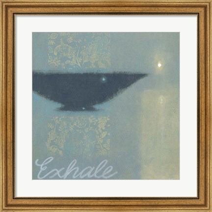 Framed Exhale Print