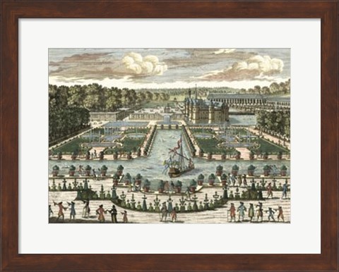 Framed View of France III Print