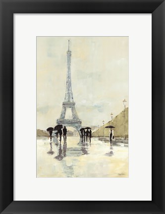 Framed April in Paris Print