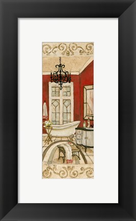 Framed Mon Beau Bain I Print