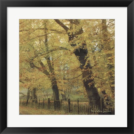 Framed English Countryside II Print