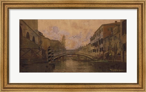 Framed Tour of Venice IV Print