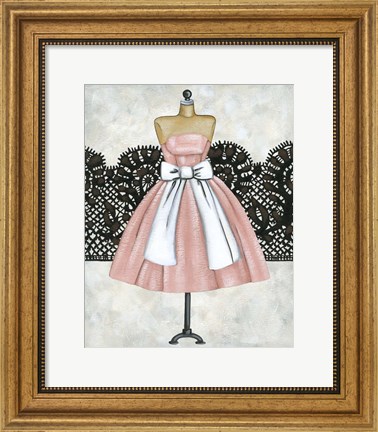 Framed Vintage Style I Print