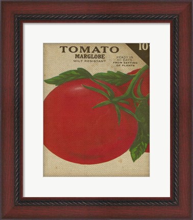 Framed Heirloom Variety V Print