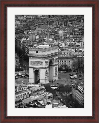 Framed Arc de Triomphe Print