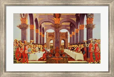 Framed Wedding Feast Print