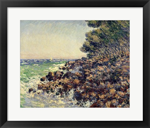 Framed Cap Martin, 1884 Print