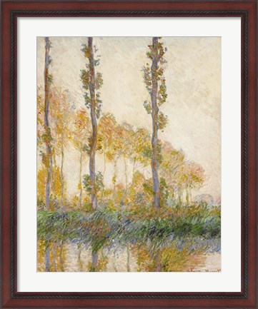 Framed Three Trees, Autumn, 1891 Print