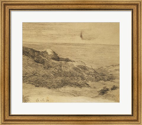 Framed By the Sea, 1886 Print