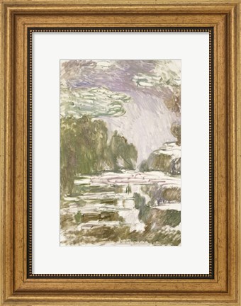 Framed Study for the Waterlilies, 1907 Print