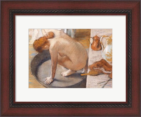 Framed Tub, 1886 Print