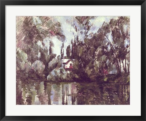 Framed House on the Banks of the Marne, 1889-90 Print