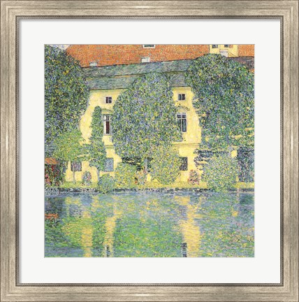 Framed Schloss Kammer on the Attersee III, 1910 Print