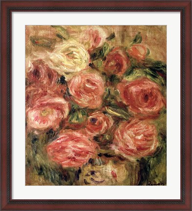 Framed Flowers, 1913-19 Print