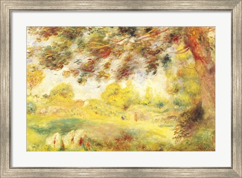 Framed Spring Landscape Print