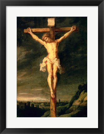 Framed Crucifixion Print