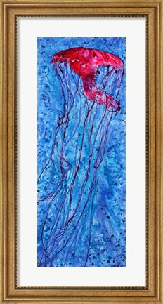 Framed Jellyfish Print