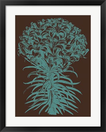 Framed Lilies 6 Print