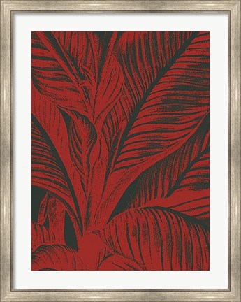 Framed Leaf 10 Print