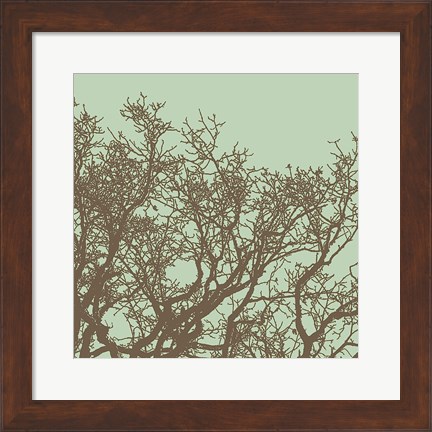 Framed Winter Tree II Print