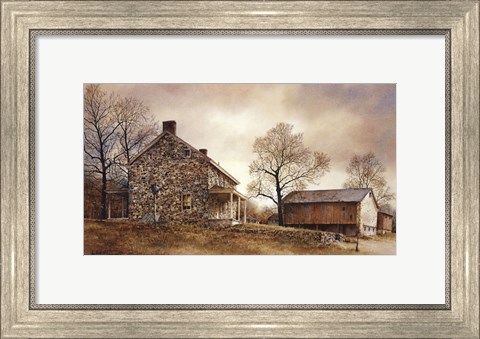 Framed Pennsylvania Morning Print