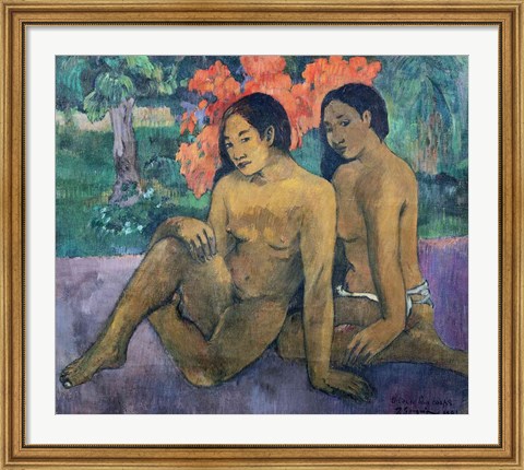 Framed And the Gold of their Bodies, 1901 Print