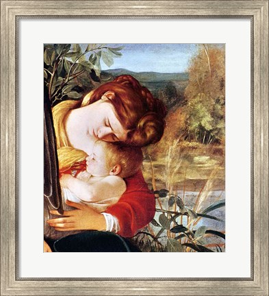 Framed Rest on the Flight into Egypt, c.1603 Print