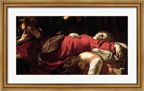 Framed Death of the Virgin, 1605-06 Print