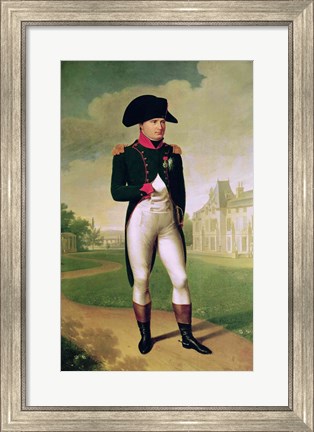 Framed Napoleon I - posed Print