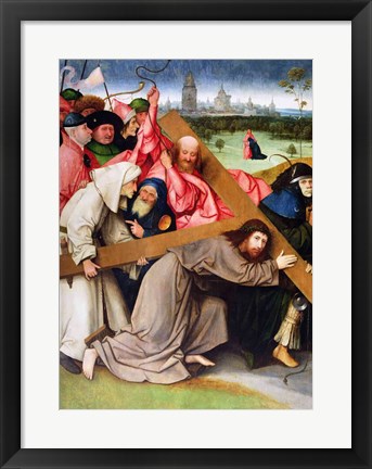 Framed Christ Carrying the Cross Print