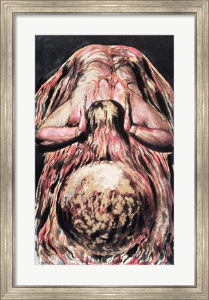 Framed Book of Urizen; Blake&#39;s retelling of the Creation of Eve in the Creation of Enitharmon Print