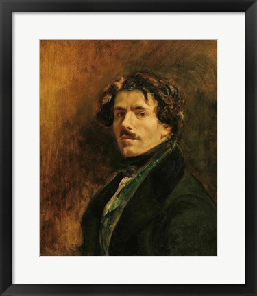 Framed Self Portrait, c.1837 Print